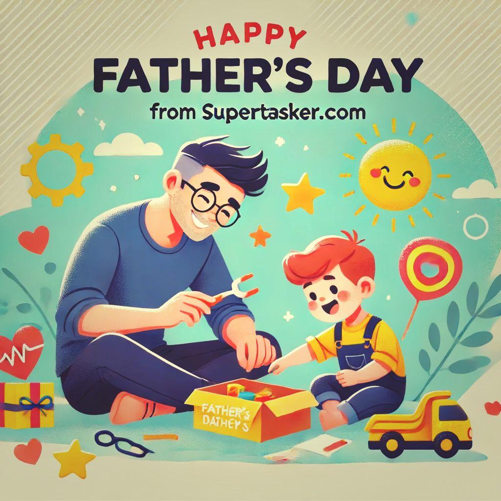 Celebrating Father's Day: Honoring the Super Dads with Supertasker.com