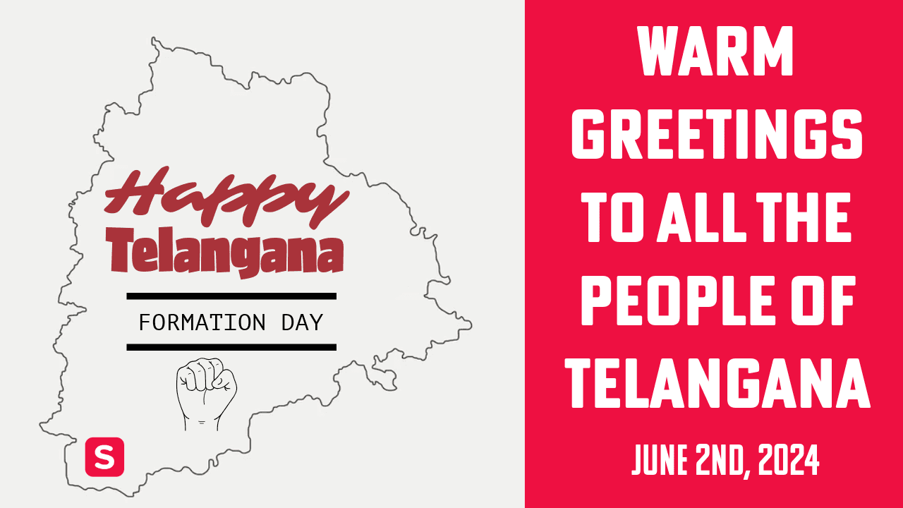 Happy Telangana Formation Day: Celebrating Unity and Progress